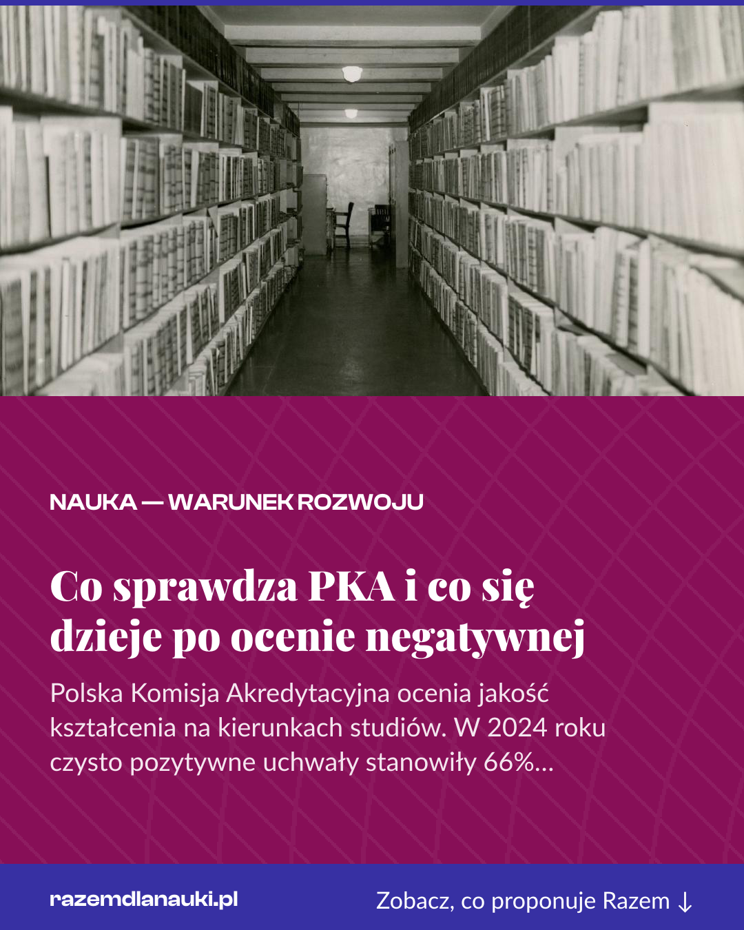 Grafika pionowa do udostępnienia: Co sprawdza PKA i co się dzieje po ocenie negatywnej
